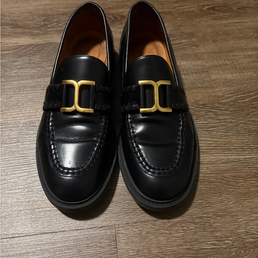 Chloe Marcie leather loafers